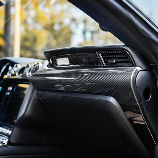 Real Carbon Fiber Dash Kit for Mustang 2015'-2023'