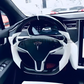 Tesla Model S & Model X Custom Carbon Fiber Steering Wheel