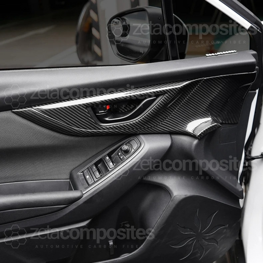 (2022'+) Subaru WRX / STI Carbon Fiber Door Card Inserts