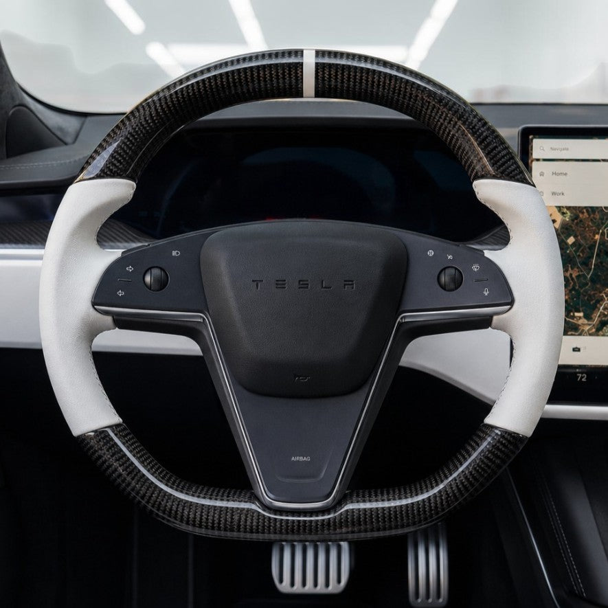 Carbon Fiber Steering Wheel for Tesla Model S | X