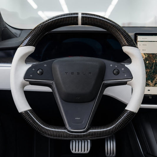 Carbon Fiber Steering Wheel for Tesla Model S | X