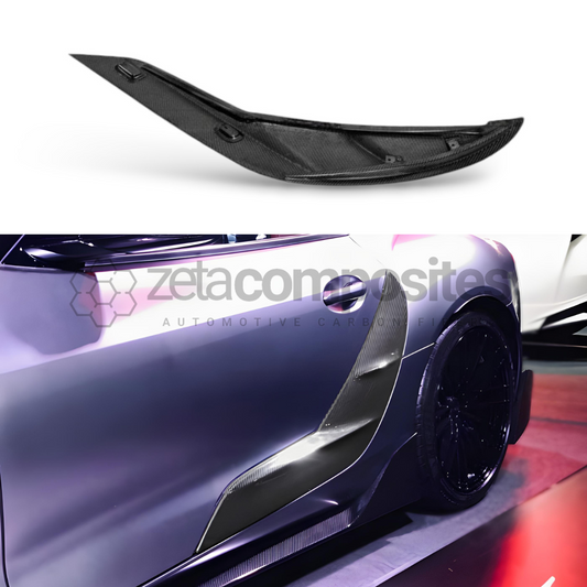 Carbon Fiber Door Fender Garnish Replacement Set - TOYOTA A90 SUPRA