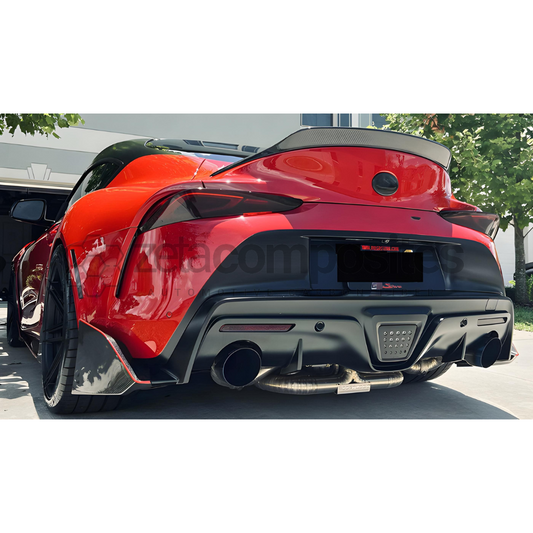 High Kick Carbon Fiber Trunk Spoiler - Toyota A90 Supra