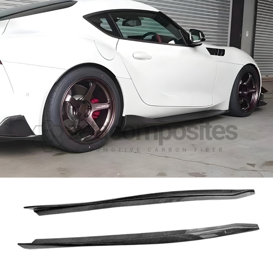 Carbon Fiber Side Skirts Supra A90 Mk5