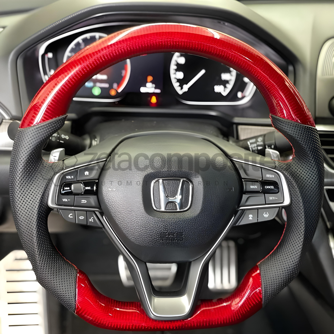 2018-2022 Honda Accord Carbon Fiber Steering Wheel Customizable