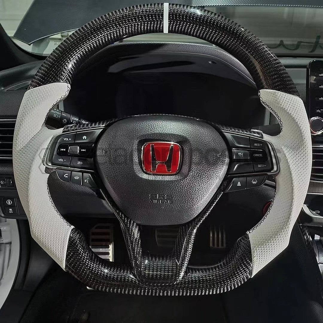 2018-2022 Honda Accord Carbon Fiber Steering Wheel Customizable