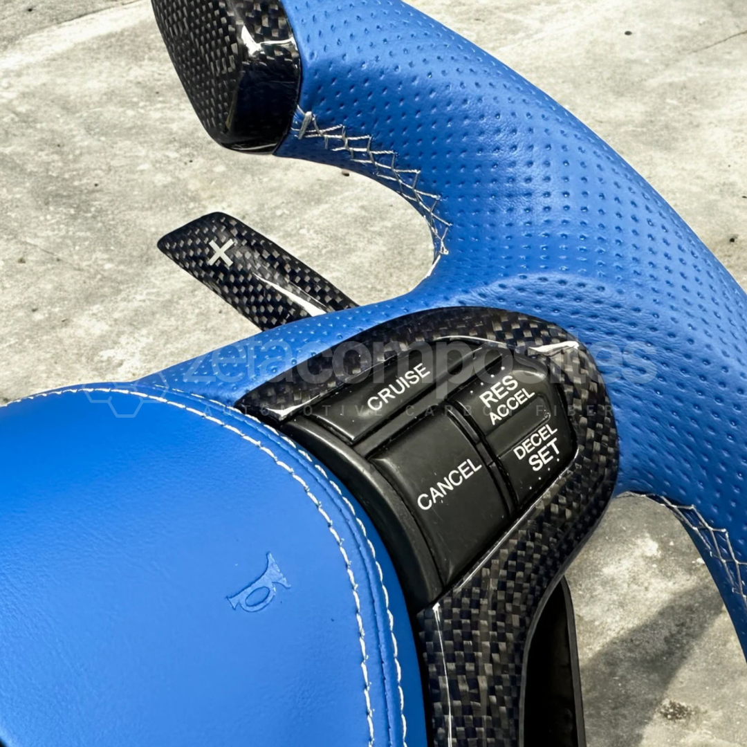 custom carbon fiber paddle shifters for acura