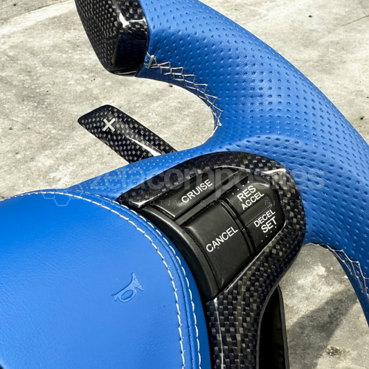 custom carbon fiber paddle shifters for acura