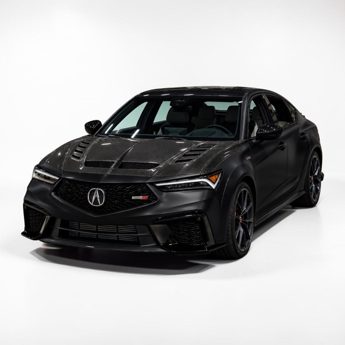 (2024'+) Acura Integra Carbon Fiber Hood - Track Style
