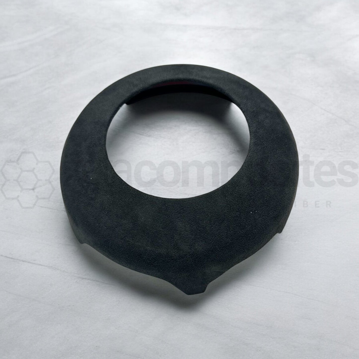 15-23 Mustang Dark Gray Alcantara Airbag Cover