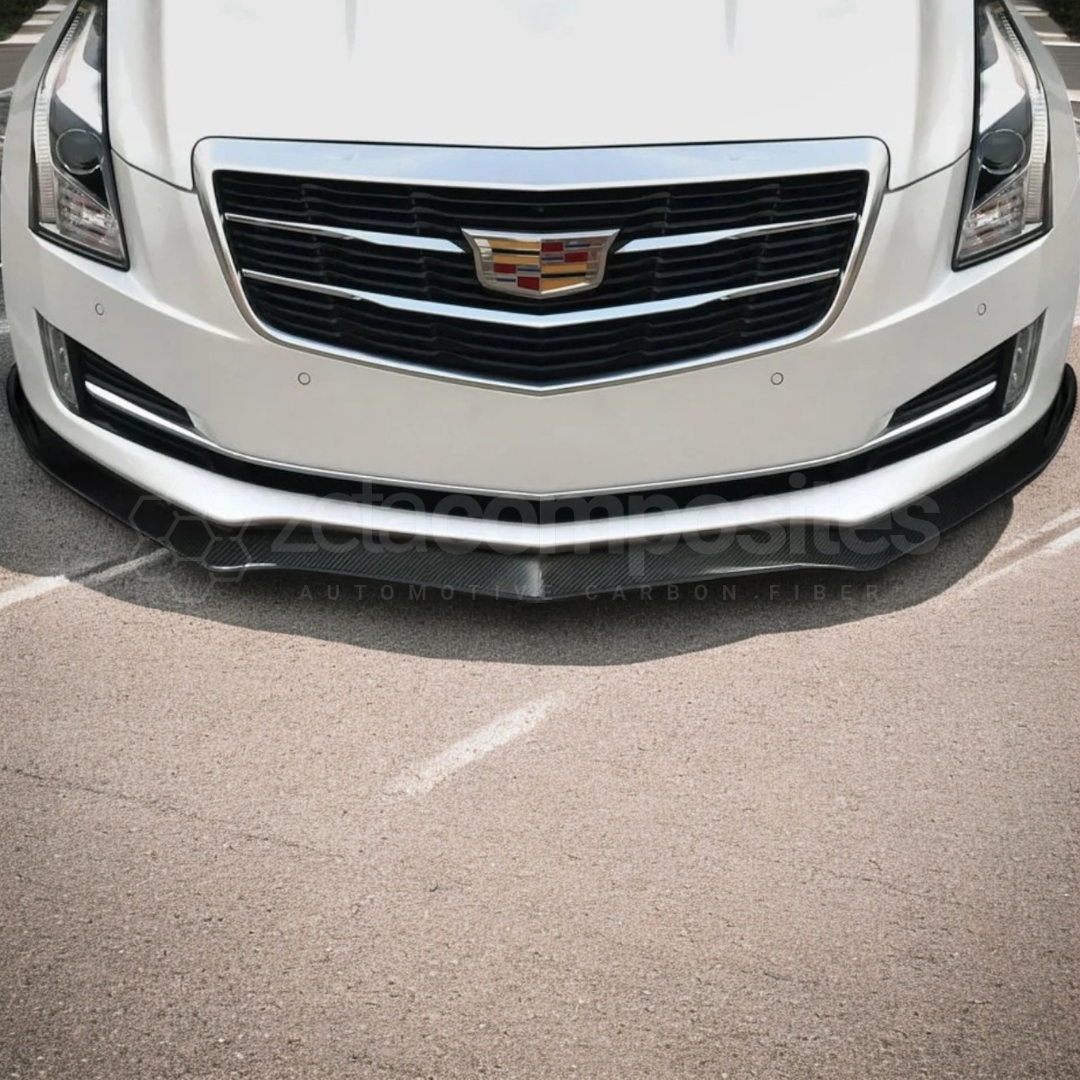 (2012-2019) Cadillac ATS Carbon Fiber Front Lip