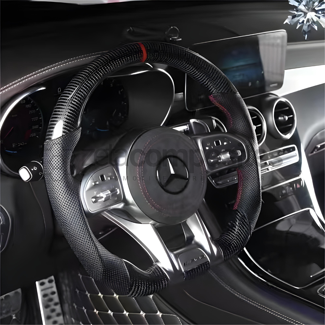 2018+ Mercedes Benz AMG Carbon Fiber Steering Wheel Custom