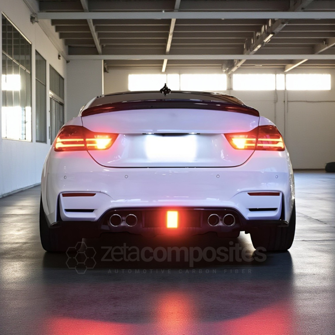 (2015'-2020') BMW F80+ M3 M4 Carbon Fiber Brake Light Diffuser ...