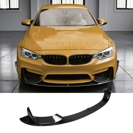 Carbon Fiber Performance Style Front Lip for BMW F80 F82 F83 M3/M4