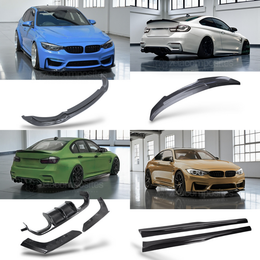 Carbon Fiber Full Aero Kit for BMW F Series (F80/F82/F83) M3 M4