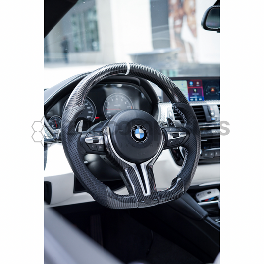 custom carbon fiber steering wheel 2014-2022 BMW