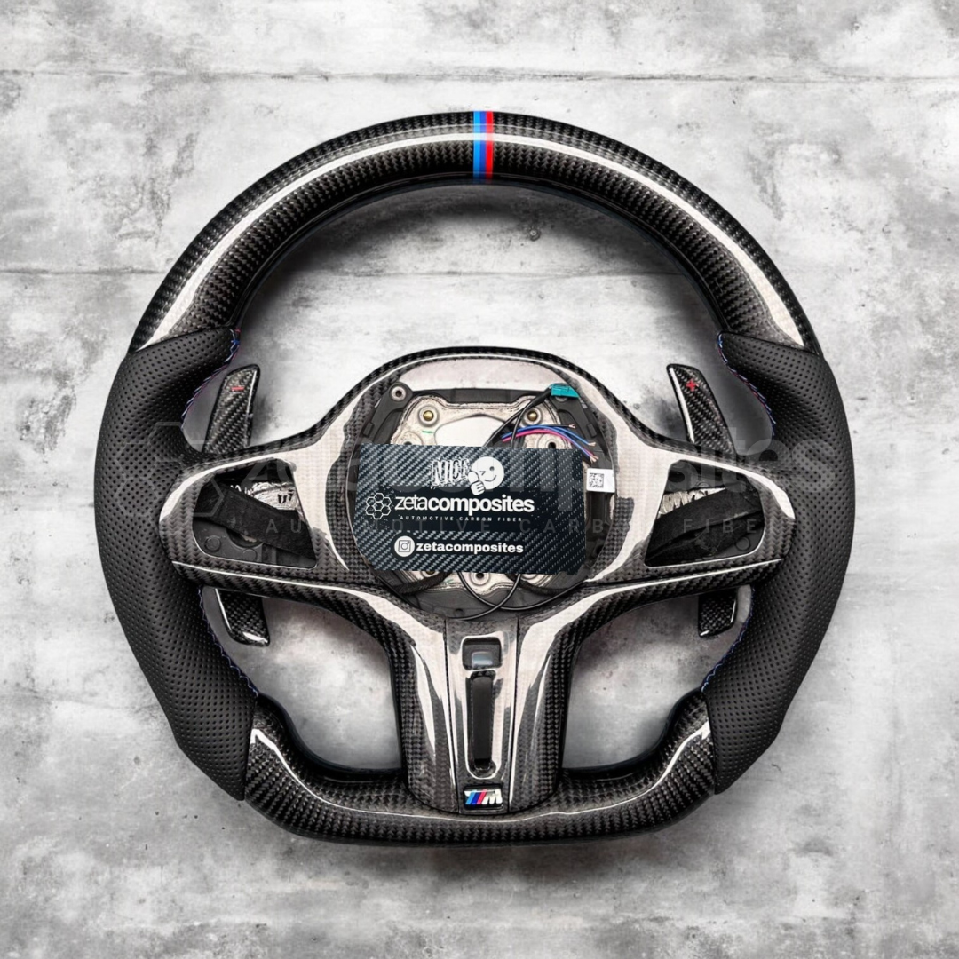 custom carbon fiber steering wheel g80 g82 bmw