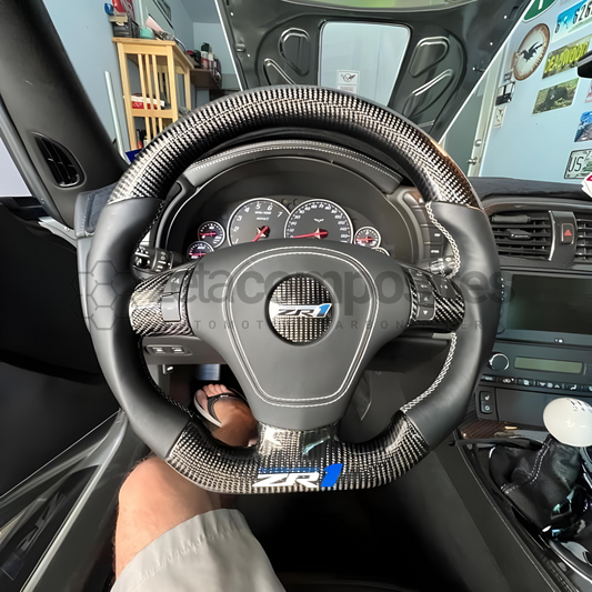carbon fiber steering wheel for c6 corvette