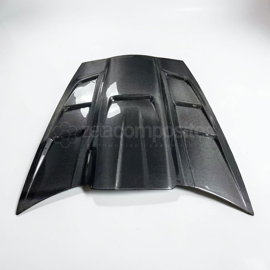 (2005'-2013') C6 Corvette Carbon Fiber Hood Vented Cowl