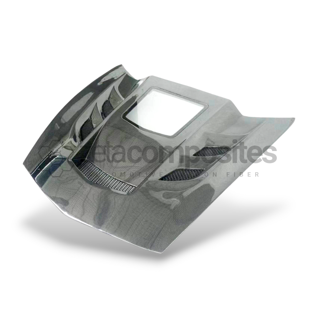 carbon fiber window hood c7 corvette