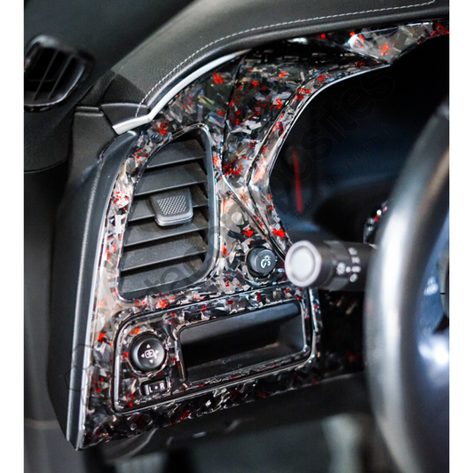 forged flakes interior kit for c7 corvette