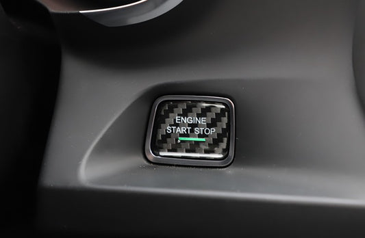 (16'-23') Camaro (14'-19') C7 Corvette Carbon Fiber Ignition Button Cover