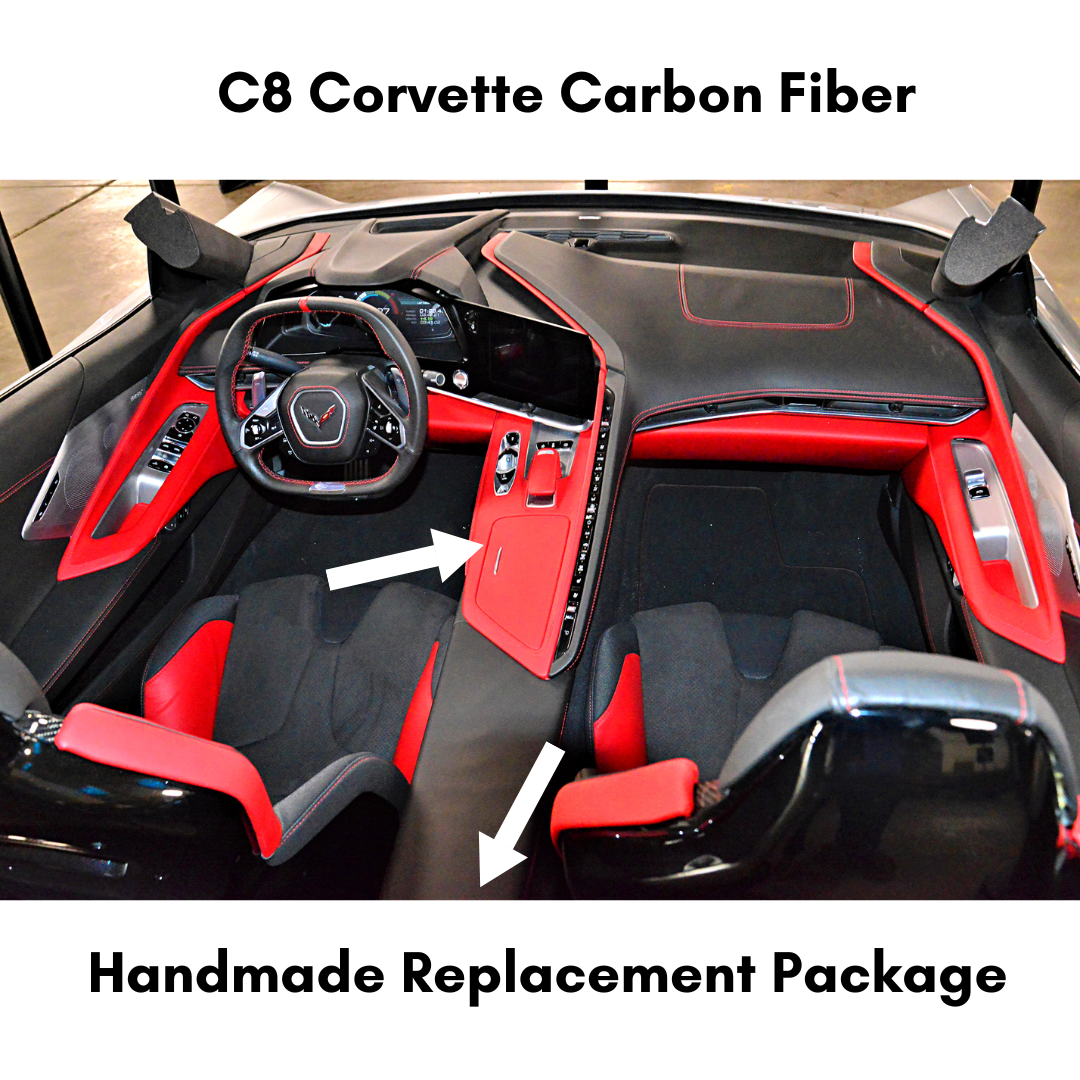 ZetaC™ 2020+ C8 Corvette Carbon Fiber Interior Direct Replacement Package