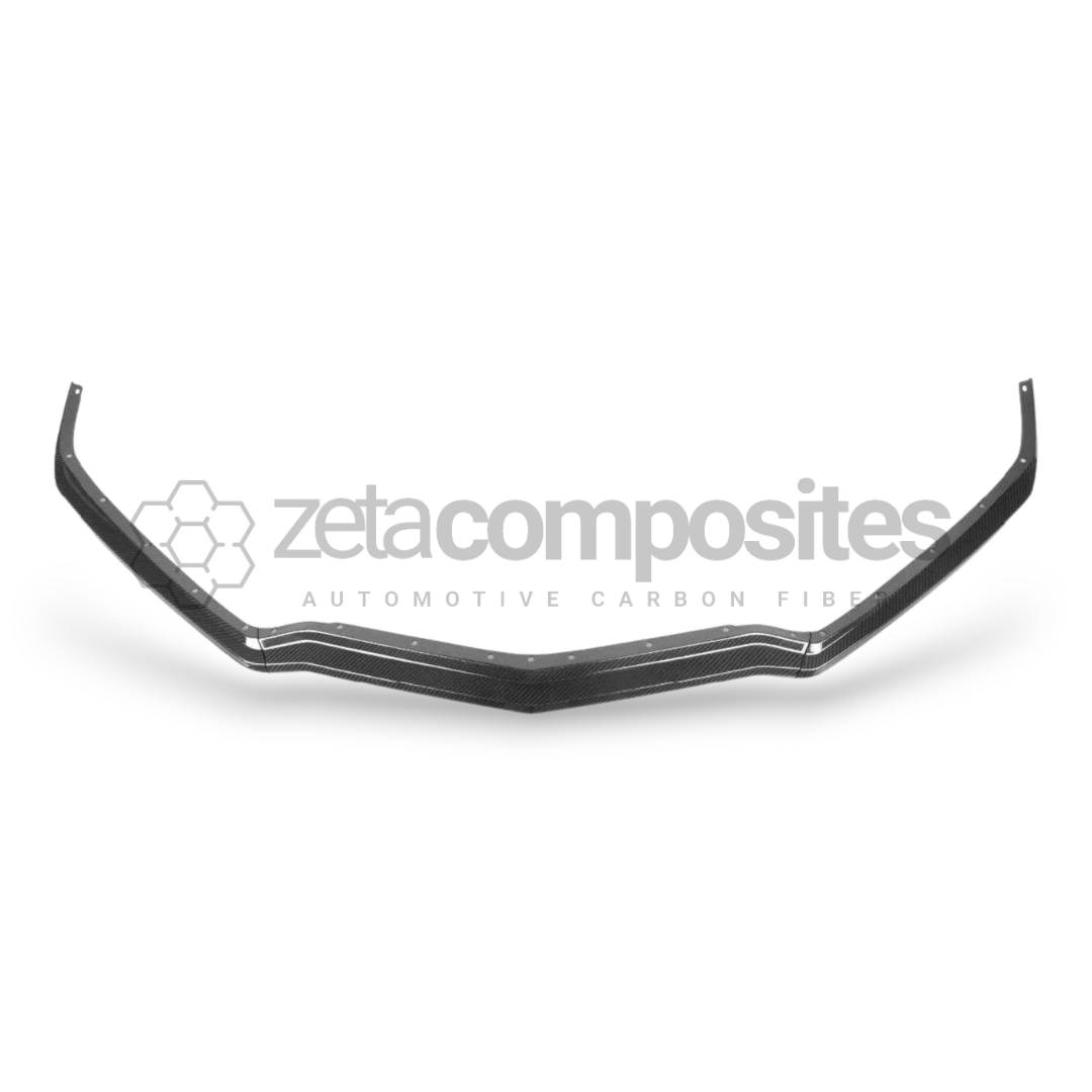 C8 Corvette Carbon Fiber 3 Piece Front Lip OEM Style