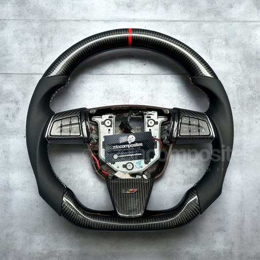 carbon fiber steering wheel for v2 cadillac