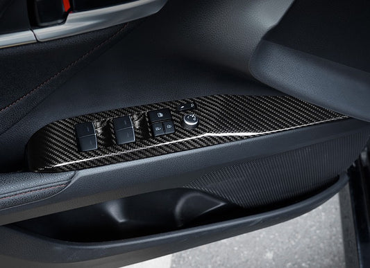 (2018'-2023') Compatible with Camry Carbon Fiber Window Switch Panel Covers