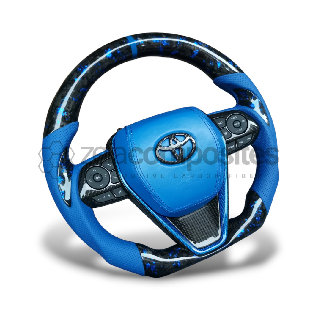 2018-2024 Toyota Camry Carbon Fiber Steering Wheel Customizable