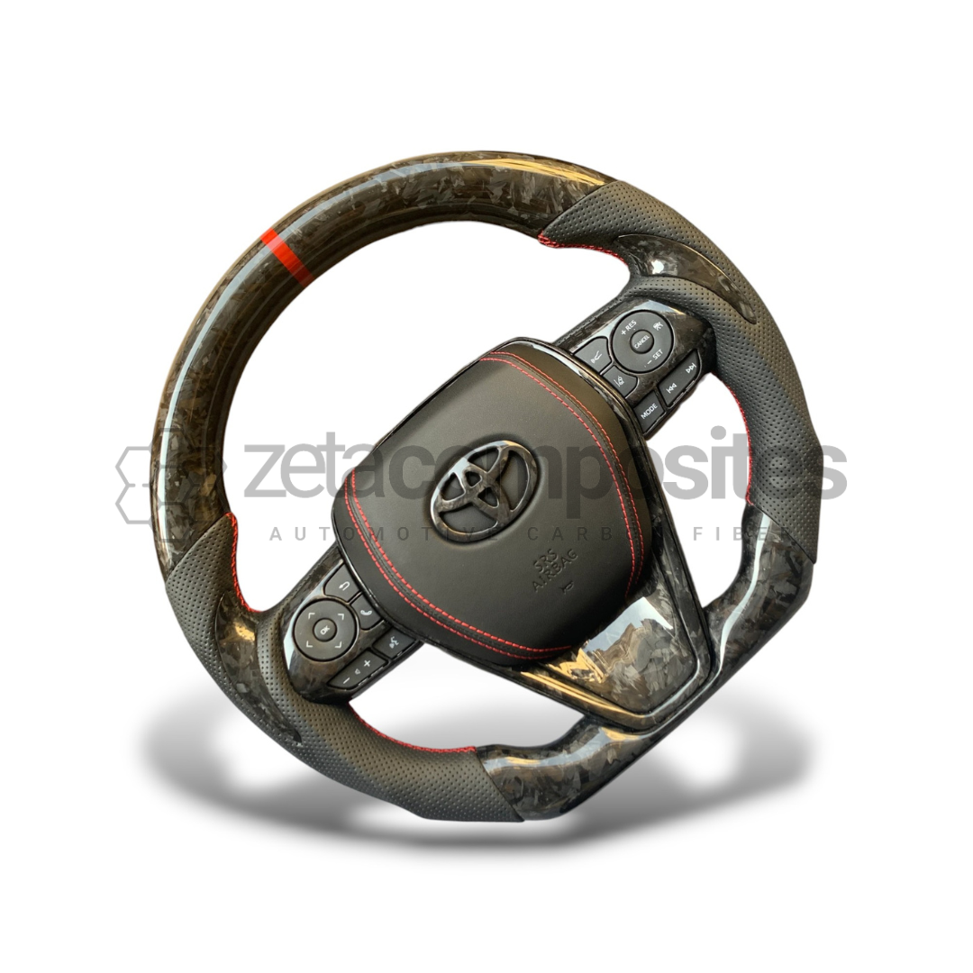 2018-2024 Toyota Camry Carbon Fiber Steering Wheel Customizable