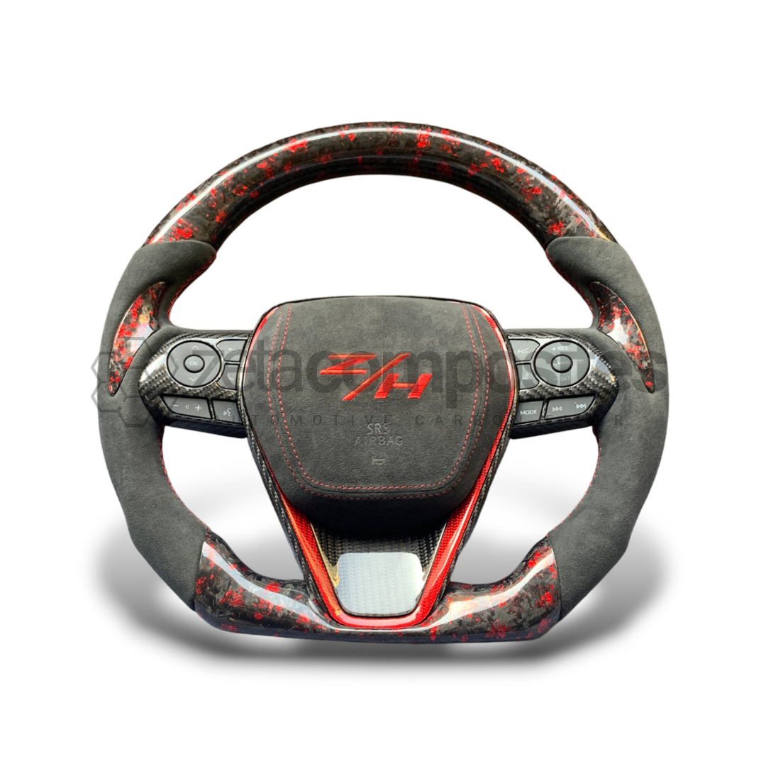 2018-2024 Toyota Camry Carbon Fiber Steering Wheel Customizable