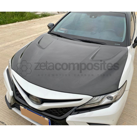 2018+ Camry Carbon Fiber Hood with Vents