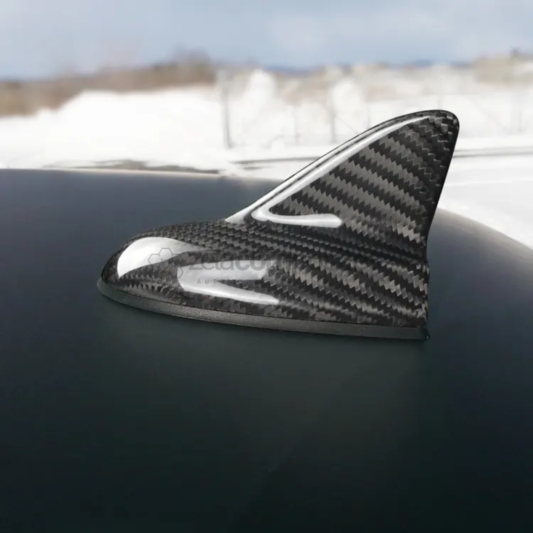 2015-2023 Dodge Challenger Carbon Fiber Shark Fin Antenna Housing Trim
