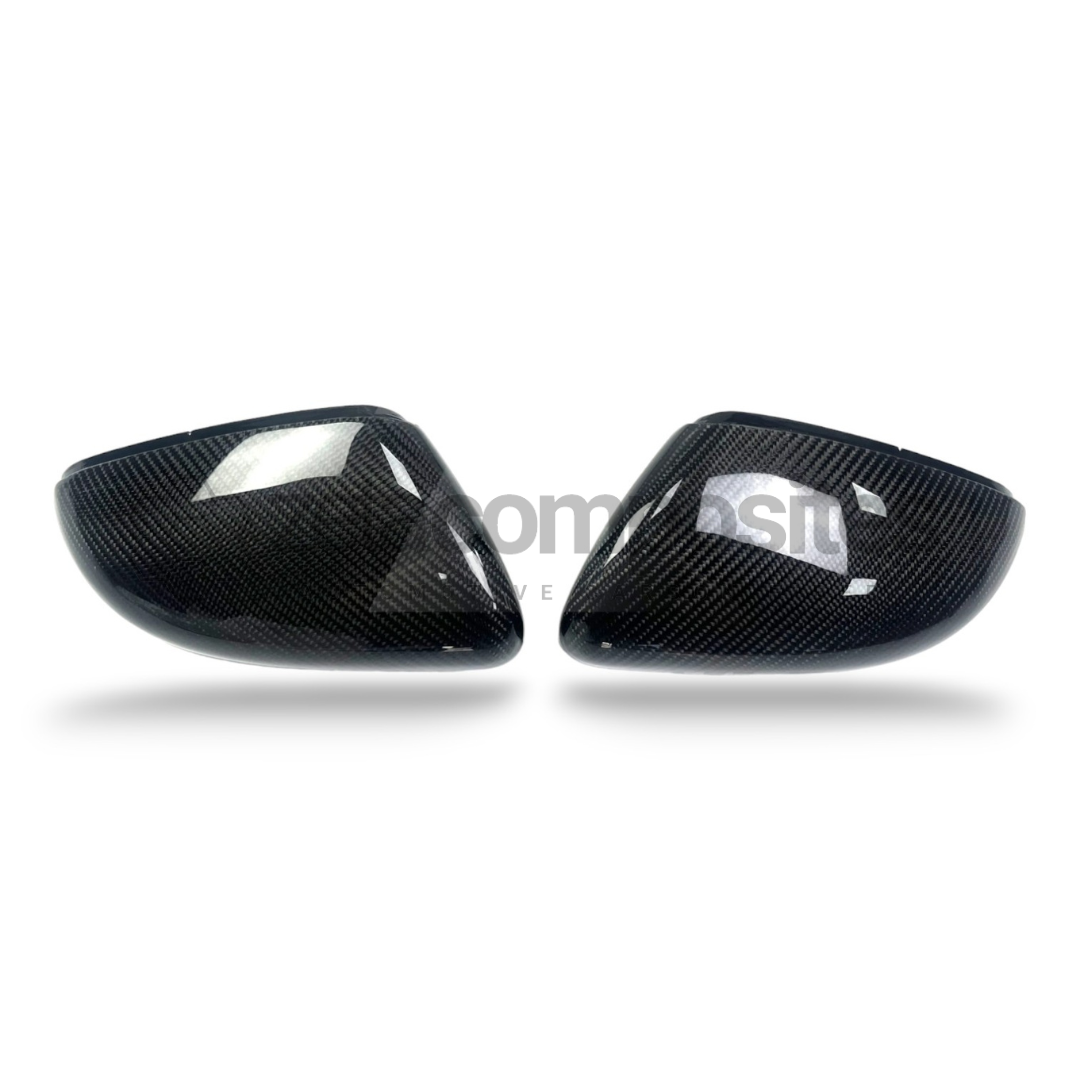 2009-2013 Golf Mk6 Carbon Fiber Mirror Cap Replacement Set