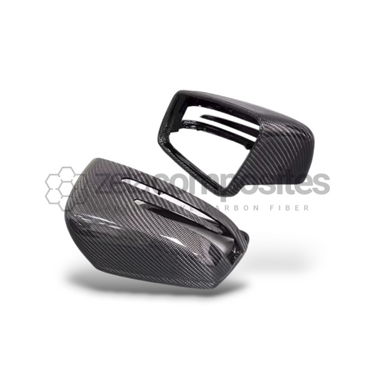 2008-2019 Mercedes CLA GLA GLK Carbon Fiber Mirror Cap Replacement Set