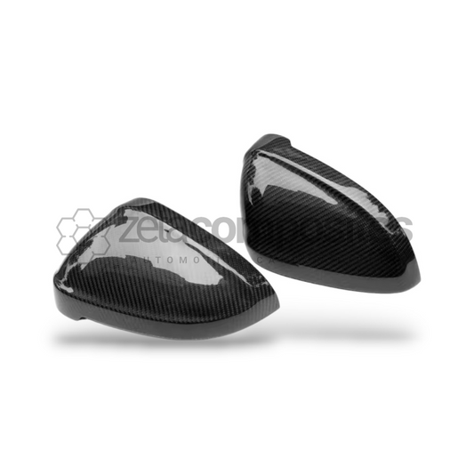 2017-2020 Audi A/RS/B Carbon Fiber Mirror Cap Replacement Set