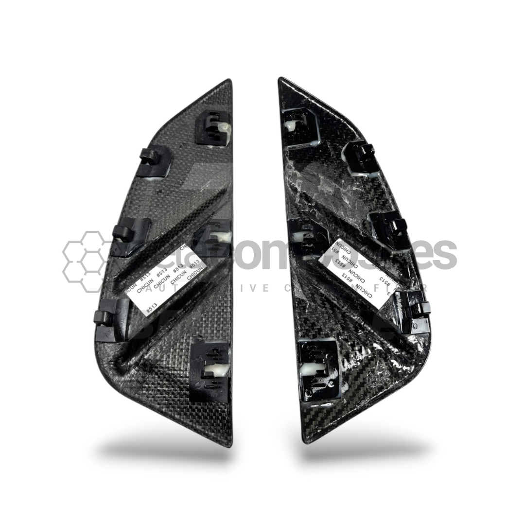 BMW G80 M3 / M4 Carbon Fiber Fender Insert Direct Replacement Set