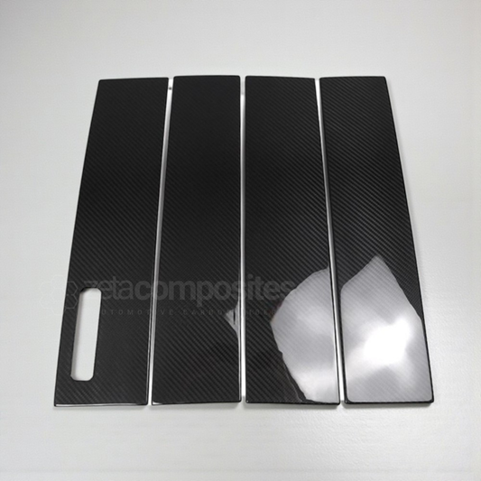 Carbon Fiber Complete B Pillar Cover Set for F150 F150 Raptor (2021'+)