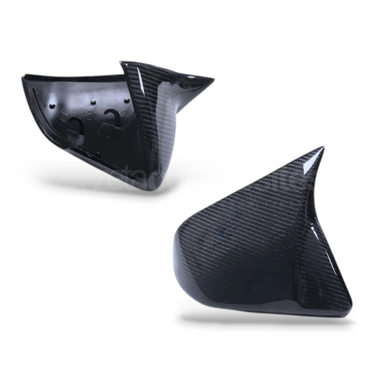 Carbon Fiber Replacement Mirror Caps for 2015-2023 Mustang M Style