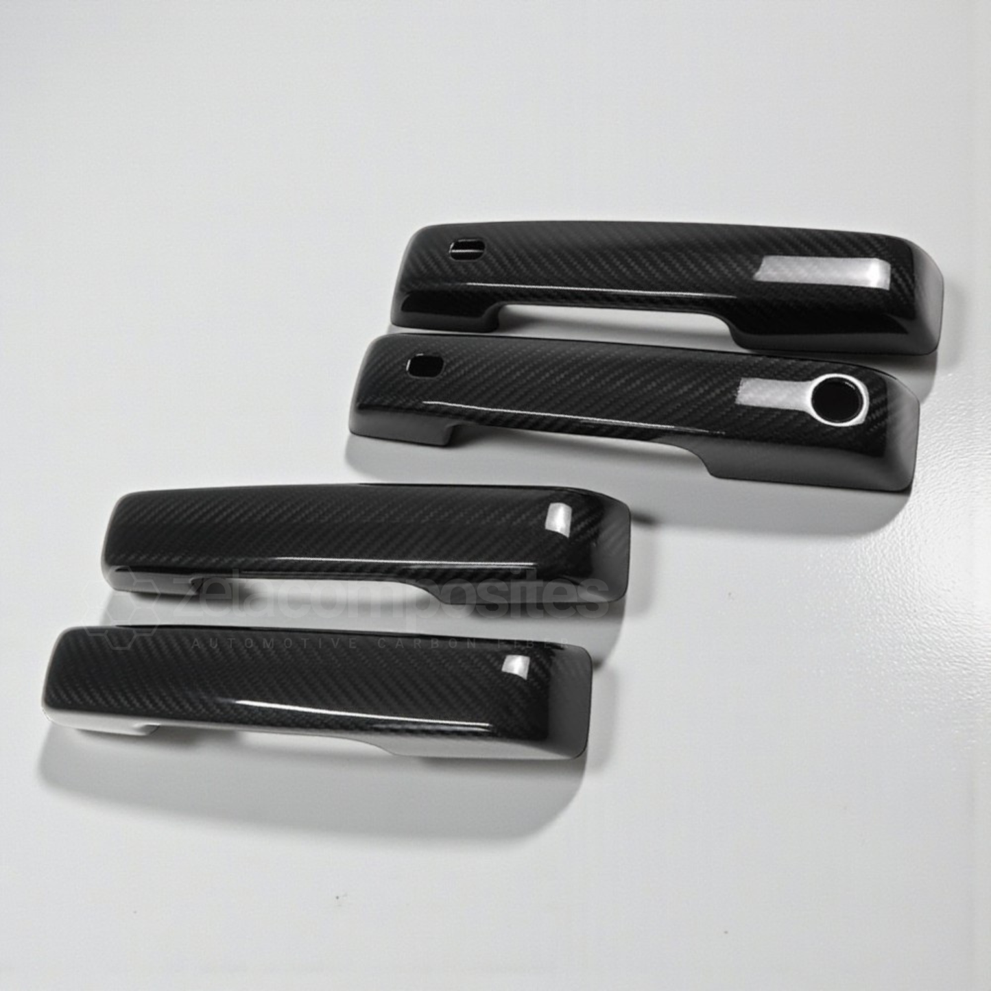 Real Carbon Fiber Door Handle Covers for F150 (2021'+) and Bronco