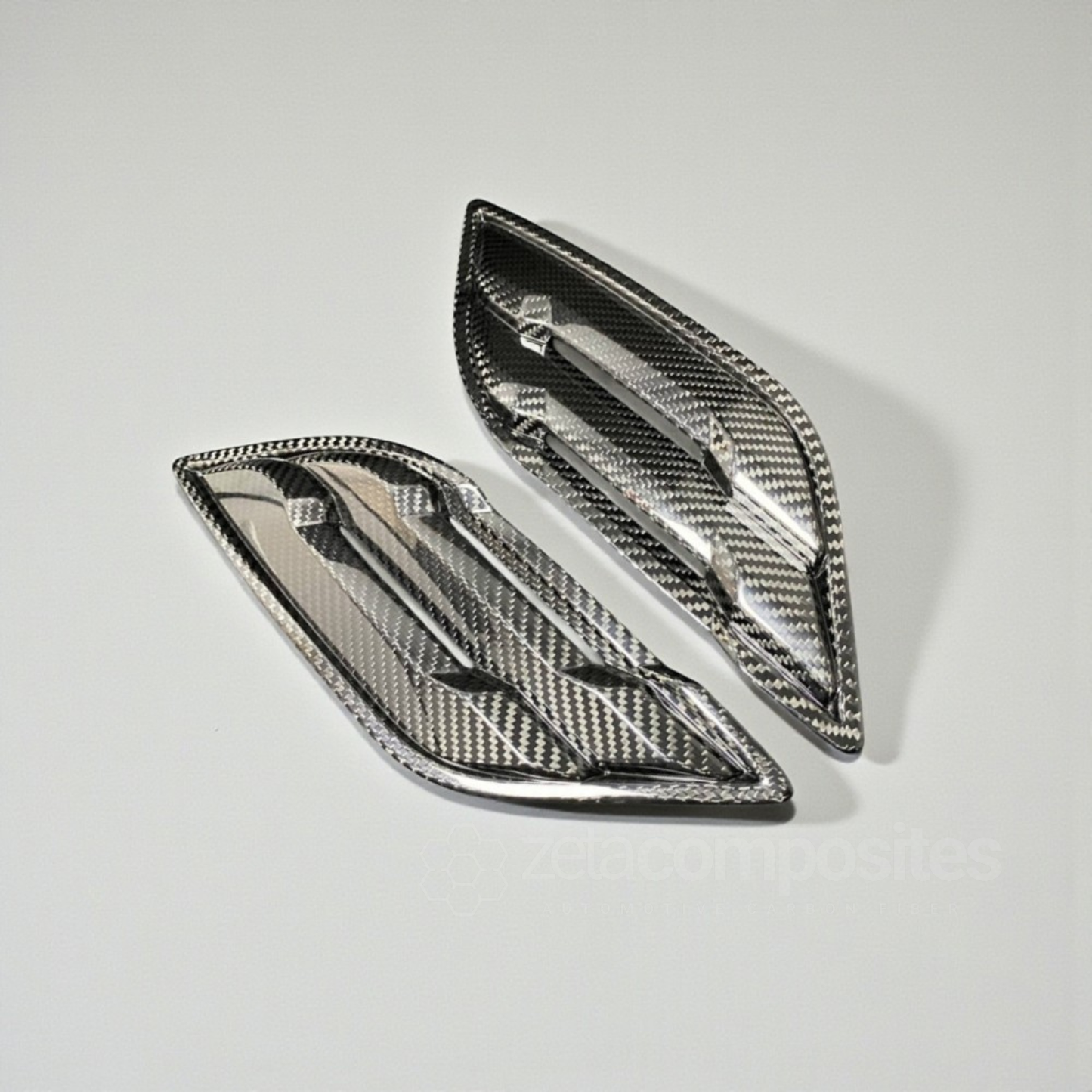 Carbon Fiber Fender Vent Covers for F150 Raptor (17'+)
