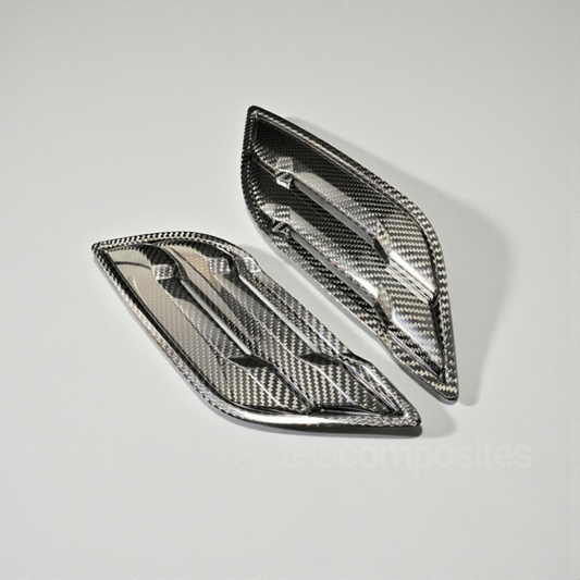 Carbon Fiber Fender Vent Covers for F150 Raptor (17'+)
