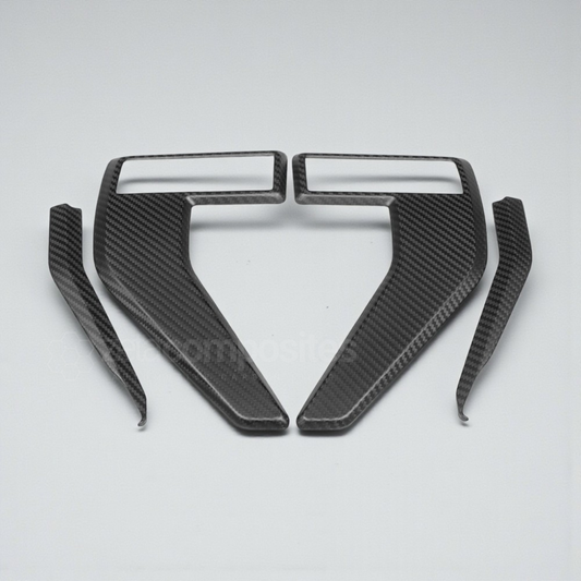 Carbon Fiber Fender Badge Covers for F150 (2021'+)