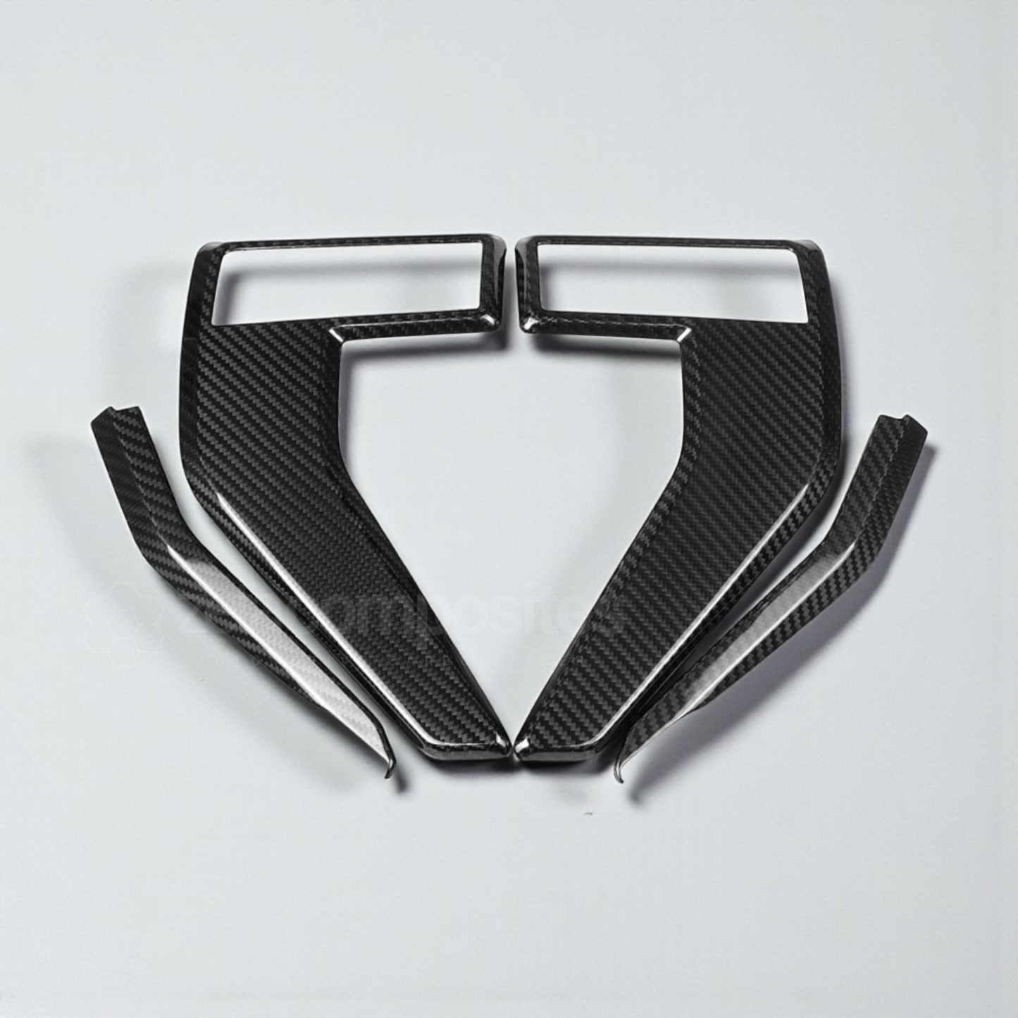 Carbon Fiber Fender Badge Covers for F150 (2021'+)