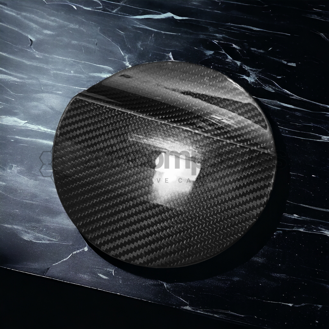 s550 mustang carbon fiber gas cap cover