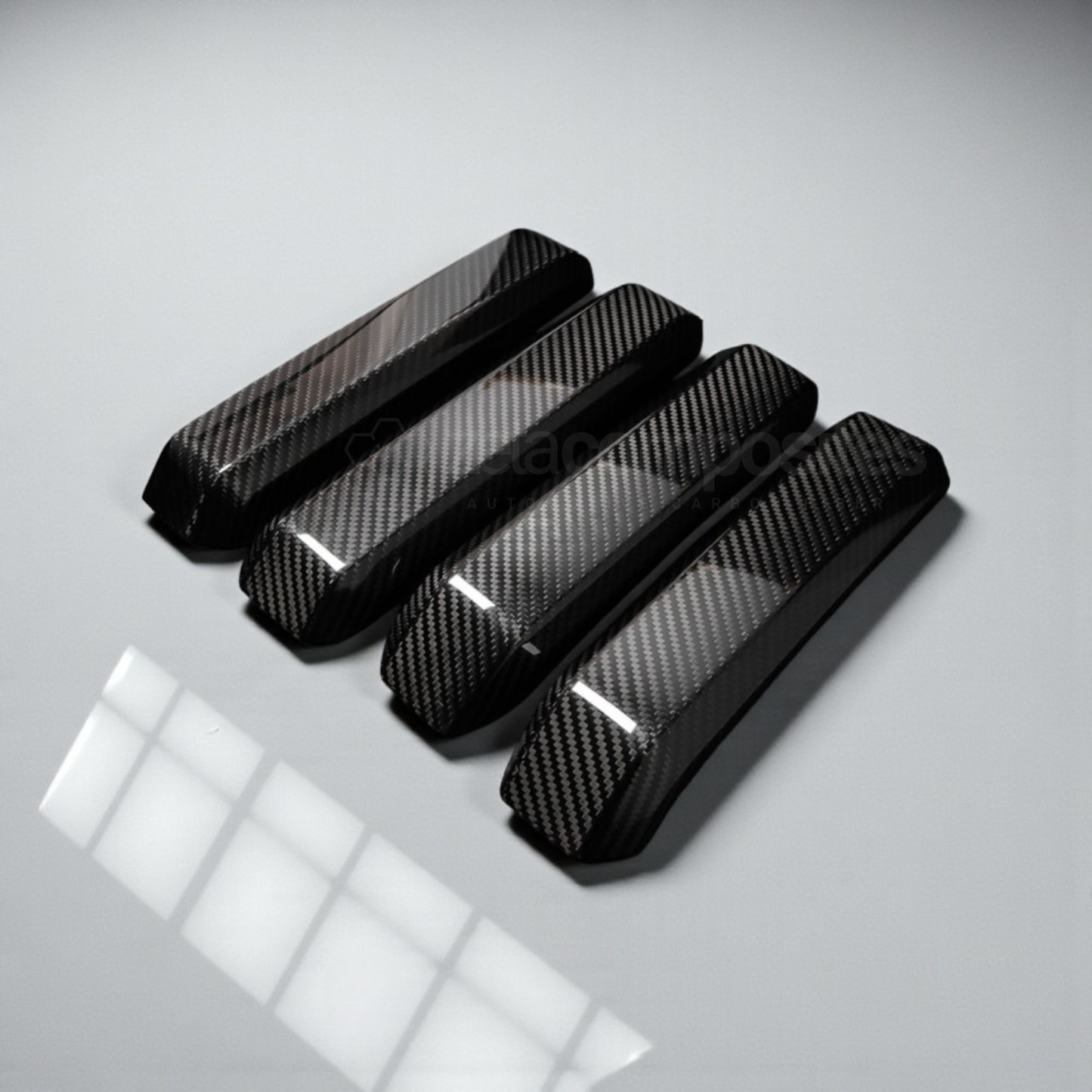 Carbon Fiber Interior Door Handle Covers for Ford F150 / Raptor (2015'-2020')