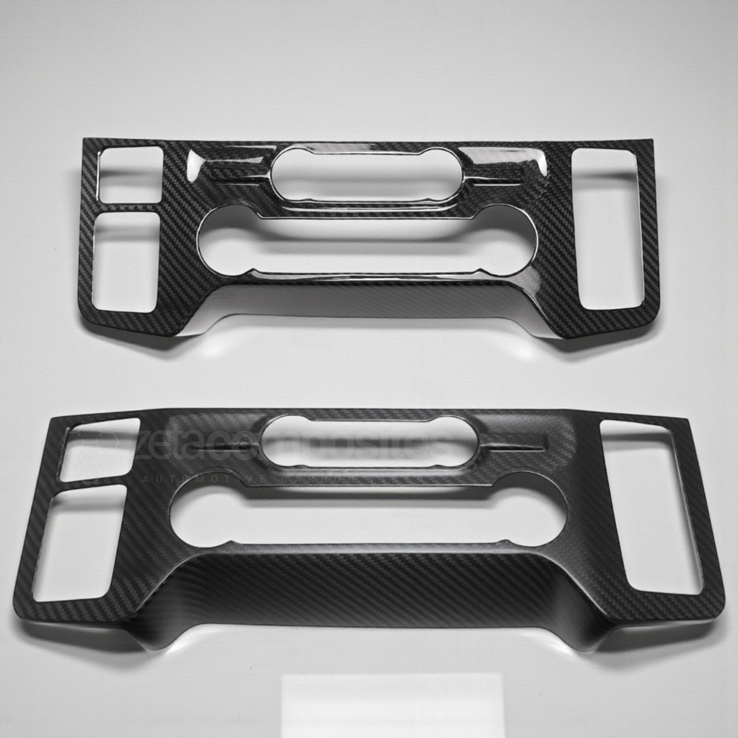 Real Carbon Fiber Lower Control Panel Cover for F150 (2021'+)