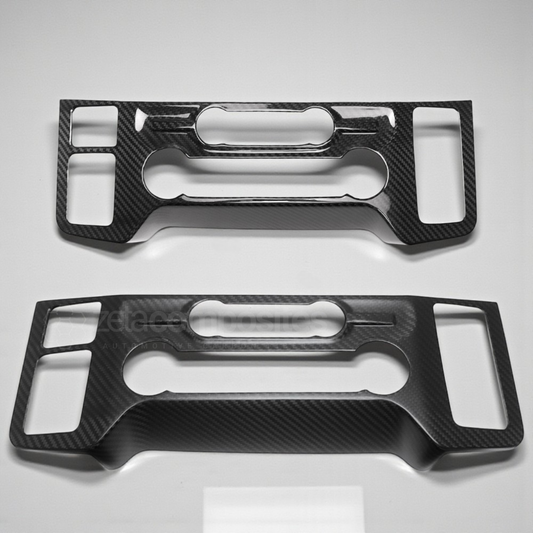 Real Carbon Fiber Lower Control Panel Cover for F150 (2021'+)